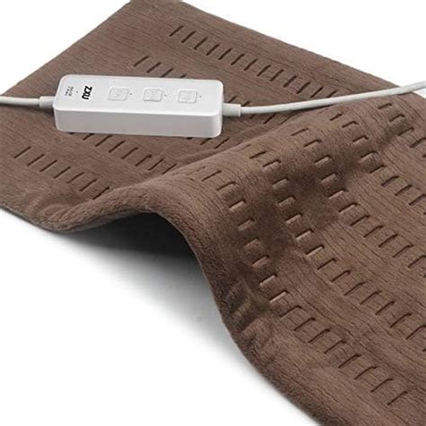 ZXU Heating Pad for Back Pain and Cramps Relief, 12” x 24”。